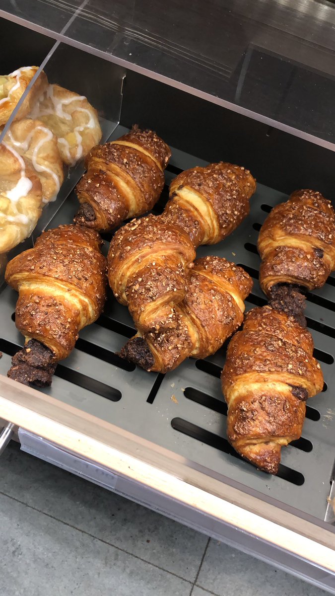 I am the self appointed chief Christmas croissant taster at #cooprudgwick 🥰🥰 off the truck and into the oven #simplerbakery #coop #starbaker