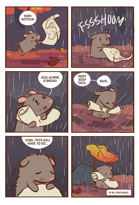 Holding On... (Rat's Story part 4) 