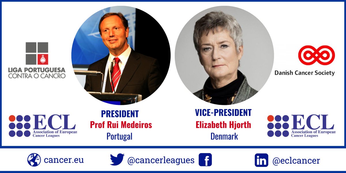 CancerLeagues's tweet photo. @CancerLeagues warmly welcomes our returning &amp; newly-elected Board Members:

🇵🇹 Rui Medeiros
🇩🇰 Elizabeth Hjorth  
🇨🇾 @philippoun 
🇱🇺 Lucienne Thommes 
🇸🇰 Darina Sedláková
🇬🇧 @emlougreen 

Let's make beating cancer a #MissionPossible! https://t.co/HilQq3JcGn