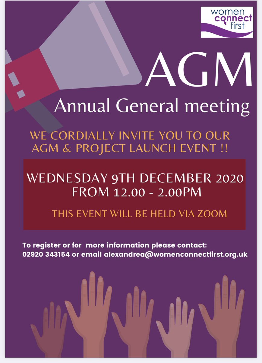 Women_CF's tweet photo. โDon't forget to join us at our AGM today at 12 midday till 2pm!
To register please find contact details below!๐๐
#Womenconnectfirst #healthybodyhealthymind #afterschoolclub #TogetherWeCan #letsagewell #goldenyears #adviceandadvocacy #ReAD #wecanworkitout #worldcafeonwheels https://t.co/VRwc649b4K