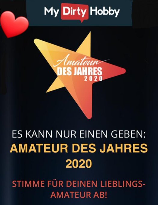 Bitte,bitte gib mir deine Stimme!!! https://t.co/1cY2fMmyQl  @mydirtyhobby  @MDHRelationship https://t