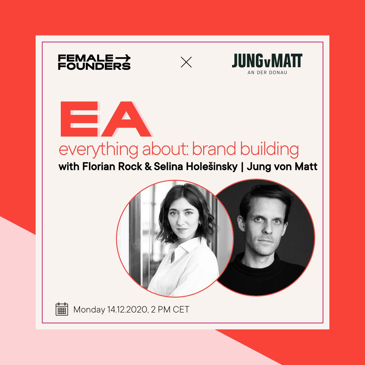 femalefounders_'s tweet photo. Only 5 seats left for our next Everything About event with @jungvonmatt 
Learn from experts @holesinskys &amp; @flrck  how your brand can become the operating system for your company and how to create an innovative company identity.

Sign up here: https://t.co/FrbES5DfbT https://t.co/ULn0O5pq78