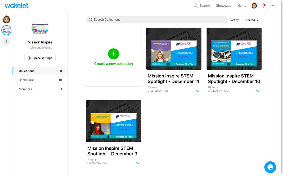 #MissionInspire 2020 comes with a STEM Spotlight Series inspired by Grace Hopper to highlight Inspirational Women in STEM. Friday's #StamfordStrong edition will be featuring #StamfordHK STEM advocates!  #CognitaWay

Added bonus: riding the <a href="/wakelet/">Wakelet 💙</a>