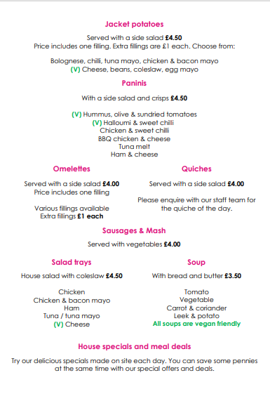 inspirecafehull's tweet photo. We have a new menu. Check out our main menu and look out for our separate vegan menu being uploaded soon! https://t.co/Ys9muyp71I