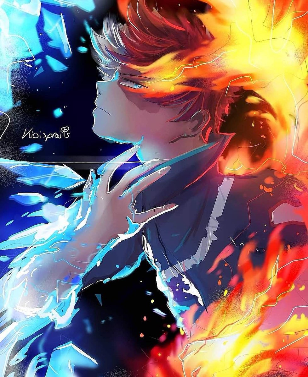 Shoto Todoroki.