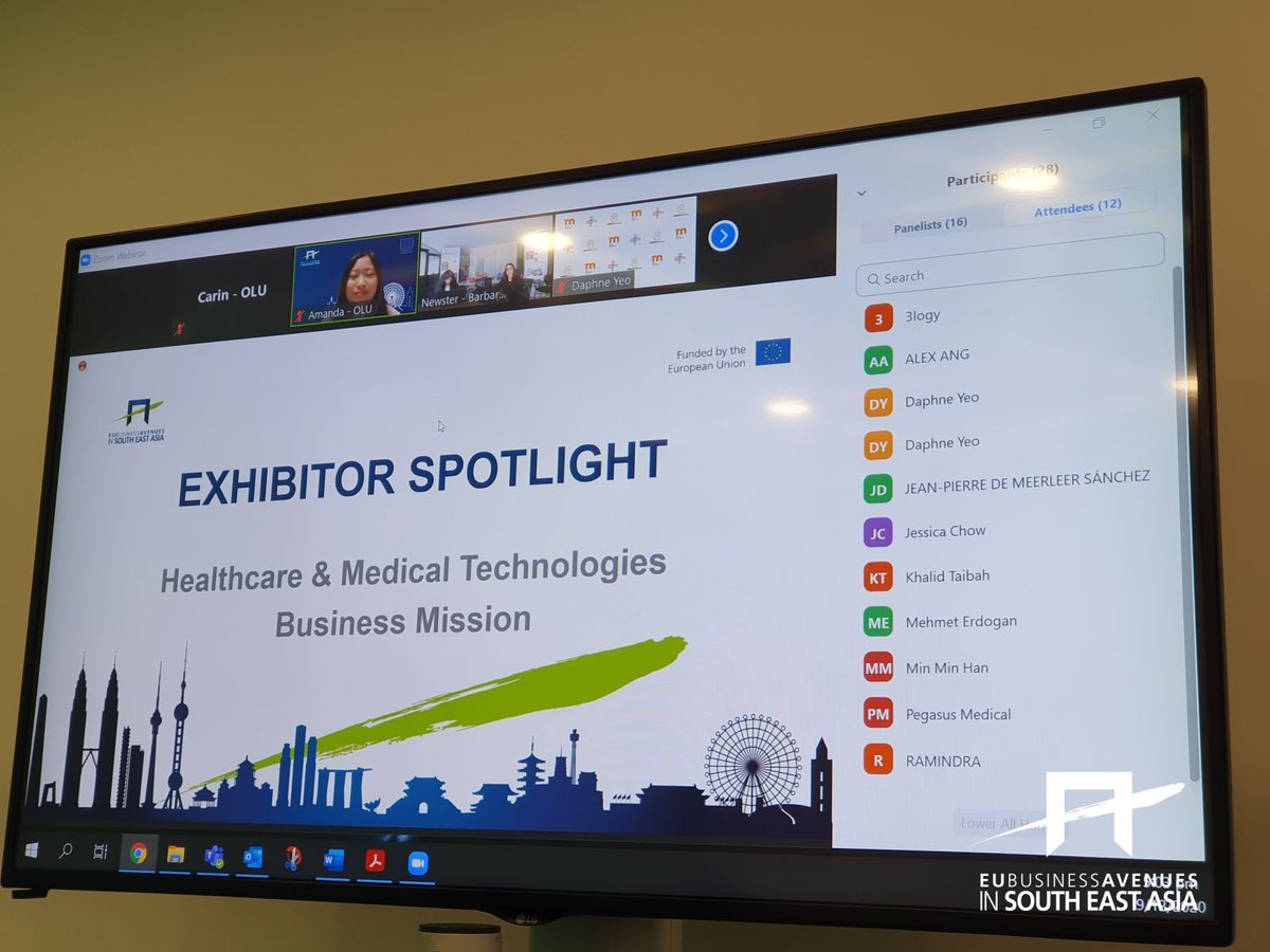 Learn some of the latest innovations from Europe through successful case studies shared at the Exhibitor Spotlight presentations, happening now. Join us at #MedicalFairAsia &amp; meet 56 companies in #Healthcare and #Medical Technologies. #EUBizAvenues #EUGateway