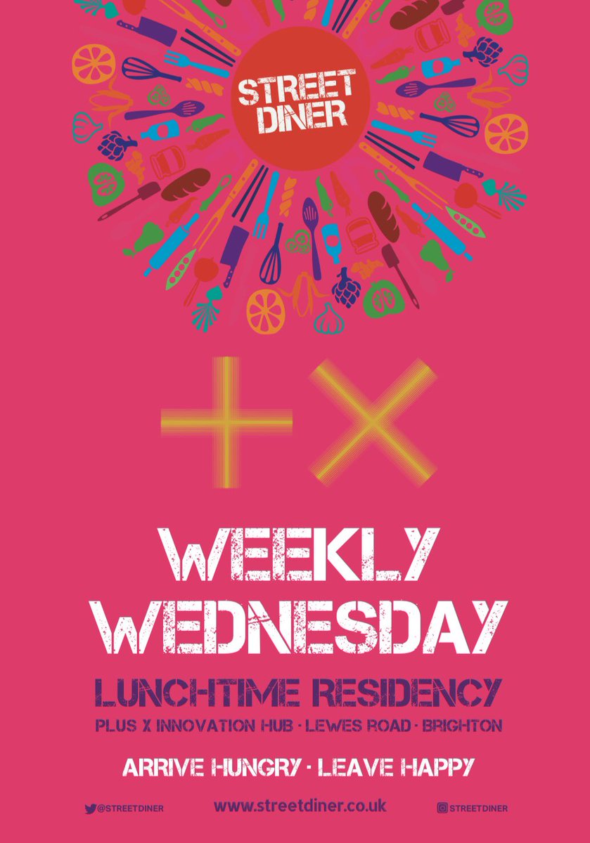 It’s a Mexican kinda day for our pals at <a href="/plusxspace/">Plus X Innovation</a> this Wednesday. The delicious @the_two_fridas_vegan_mexican are pitching up for lunch and we couldn’t be happier for their vegan flavours bursting with heat and spice 🌶 #Brighton