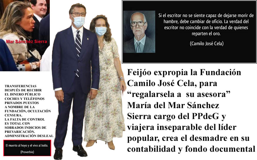 Mar Sänchez Sierra sabe que si no sales en la foto "no existes" y ordena a  la prensa sacarla de espaldas mostrando su poder.
