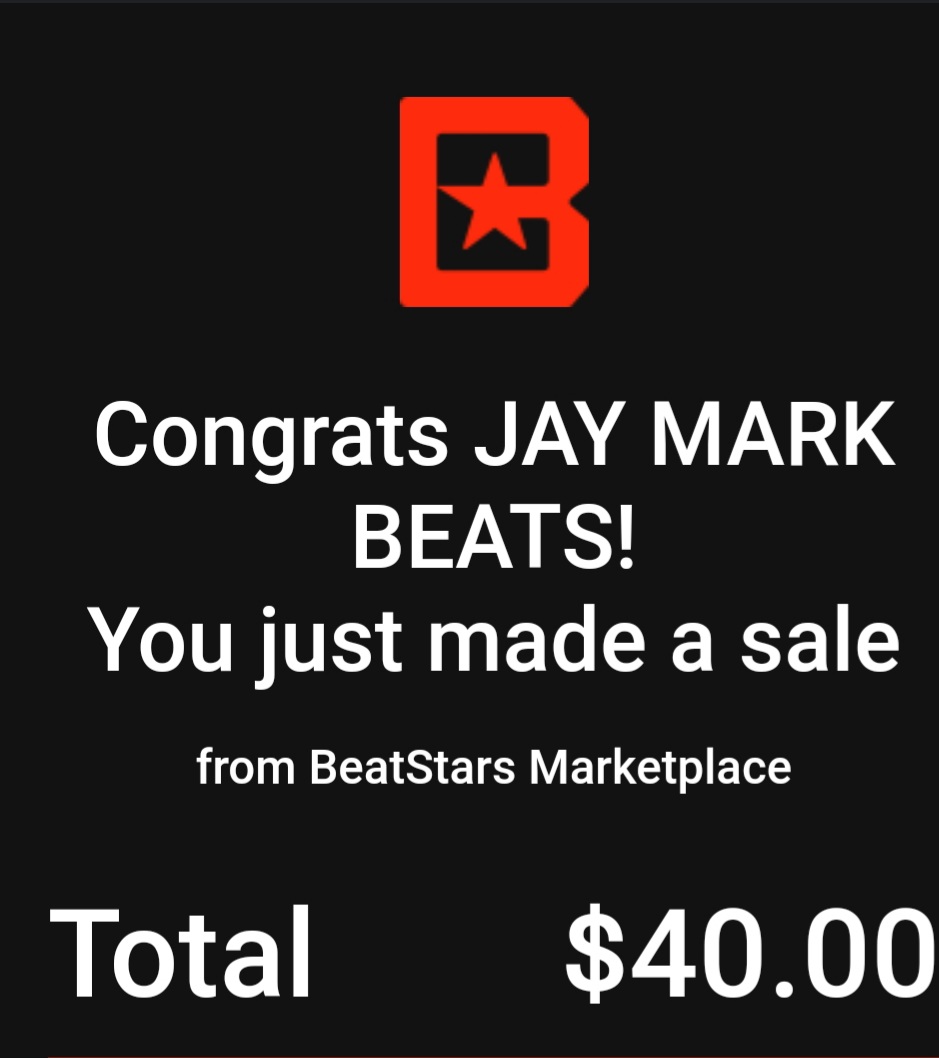 One sale a day, keeps the doctor away. Thanks <a href="/BeatStars/">BeatStars</a> 🙏💯
