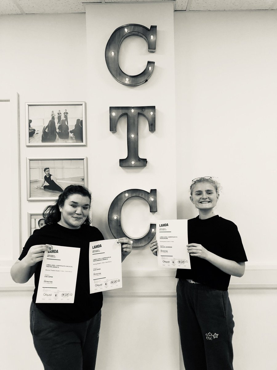 CTC Foundation College (@_ctcfoundation) on Twitter photo So proud of Evie & Chelsie who both got distinctions in their Level 3 LAMDA exams๐ญ๐ถ
One more exam in the Spring then both girls will have the UCAS points they need for their chosen drama schools!
Well done you superstars ๐๐ป๐๐ป๐๐ป
#ctcfoundationcollege #lamda #level3 #ucaspoints So proud of Evie & Chelsie who both got distinctions in their Level 3 LAMDA exams๐ญ๐ถ
One more exam in the Spring then both girls will have the UCAS points they need for their chosen drama schools!
Well done you superstars ๐๐ป๐๐ป๐๐ป
#ctcfoundationcollege #lamda #level3 #ucaspoints
