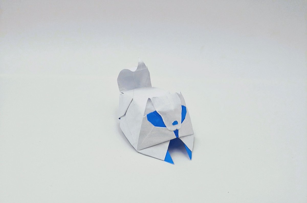 TodayDoOrigami's tweet photo. #origami #折り紙 
西伯利亚鼯鼠
Designer：@Kyohei_Katsuta
Folder：me https://t.co/YT4dlz8fvr