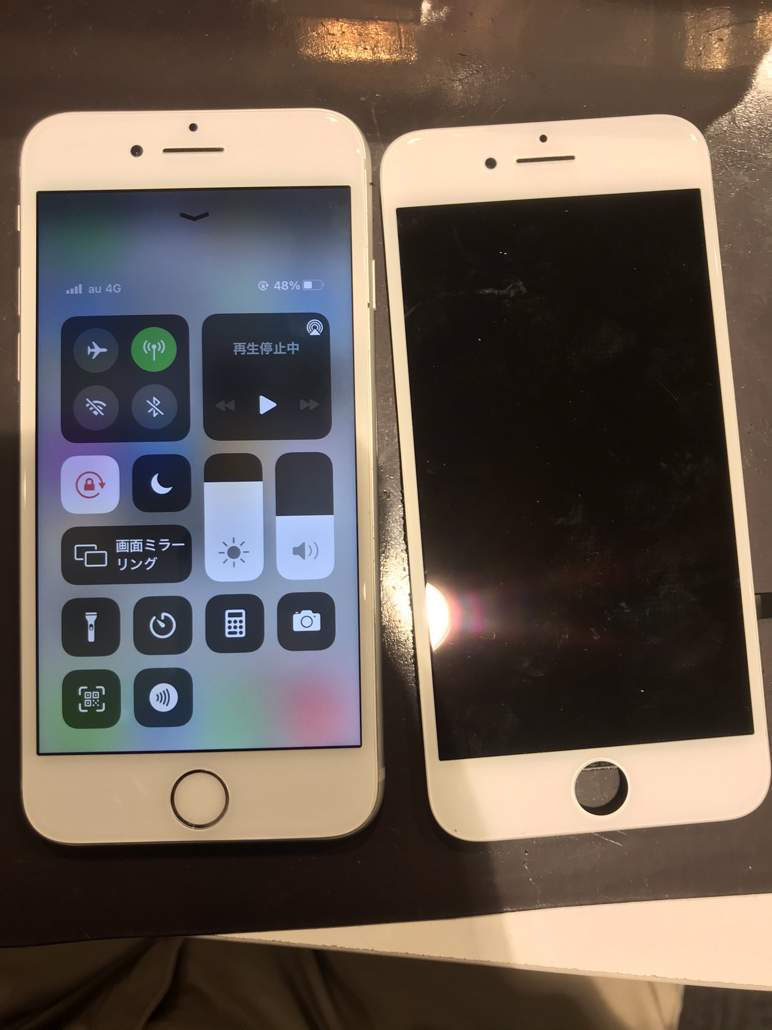 Iphone修理スマホスピタルくずはモール店 画面左下に白いモヤがあったため画面交換致しました 作業時間は約40分ほど完了し無事白いモヤが無くなりました T Co Llttnguaom Twitter