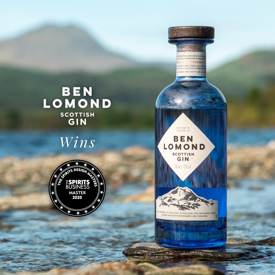 Thrilled to have received a Masters award for <a href="/BenLomondGin/">Ben Lomond Gin</a> in this years' Design &amp; Packaging Masters.    

Our bottle design was developed to represent the area that inspired the gin, the natural beauty of Ben Lomond and the stunning area that surrounds.

benlomondgin.com/events/