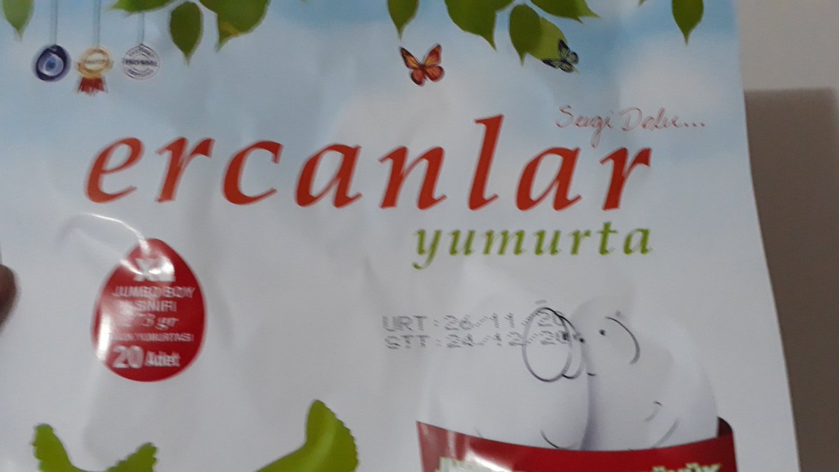 nlf16's tweet photo. Bu #101 den alınan en iyisi diye alınan #ercanlar yumurta don kullanma tarihi 24 u olmasına rağmen olaya bakın rezalet ve oğlum bunu gördü asla yumurta yemem diyor teşekkürler sağlığınızla bu kadar oynamaya hakkınız yok!!! https://t.co/FlYuHxIDiD