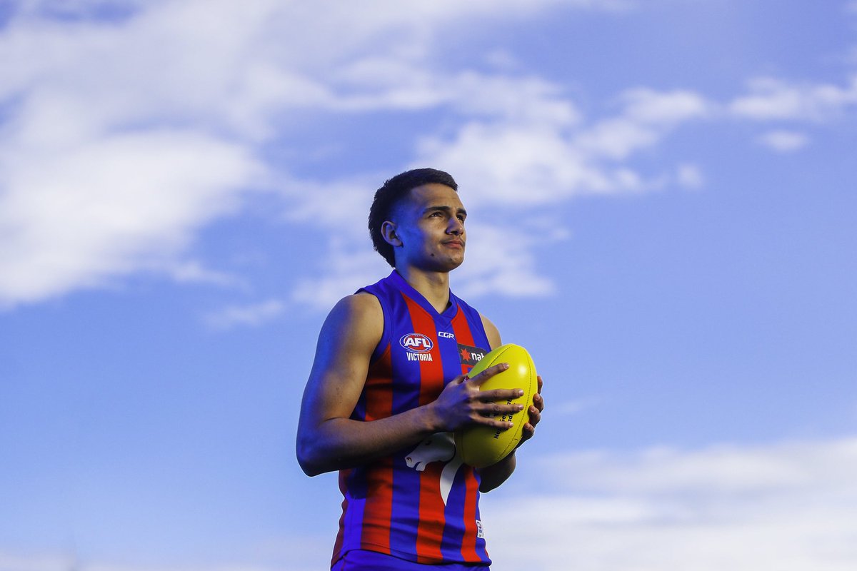 Jamarra Ugle-Hagan off to the <a href="/westernbulldogs/">Western Bulldogs</a> with the first pick. <a href="/WboolStandard/">The Standard</a>