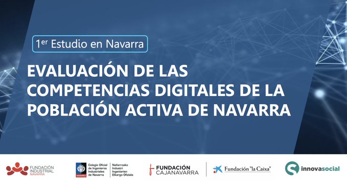 💡 ¿Qué competencias digitales tienes? ¿Son acordes a tu perfil profesional?

Colaboramos en el proyecto liderado por @coiinavarra sobre evaluación de las competencias digitales de la población activa de Navarra.

📲 Conoce el estudio y cómo colaborar: bit.ly/3oF3R59