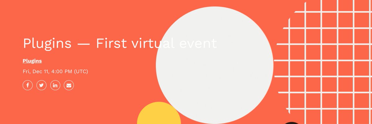 Great news ! We will be on (virtual) stage this Friday at 4PM (UTC) for the first official <a href="/figmadesign/">figmadesign</a> plugins event with <a href="/vadimpleshkov/">Вадим Плешков</a> and <a href="/gavinmcfarland/">Gavin McFarland</a> ! 

Join us here 👇

friends.figma.com/j/4gfm2qazg7tc…

Thanks a lot for inviting us <a href="/zyumbik/">Gleb Sabirzyanov [old account]</a> <a href="/alexandrtovmach/">alexandrtovmach 🇺🇦</a> <a href="/negativespaceca/">Tom Lowry</a> 😍