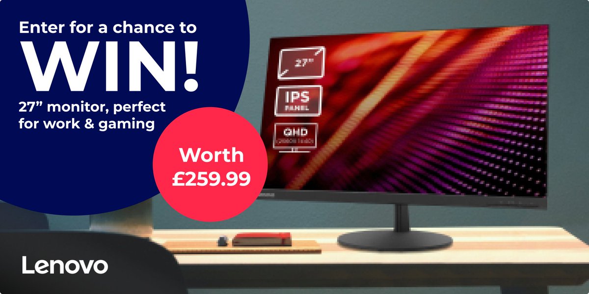 studio_co_uk's tweet image. RT, FOLLOW &amp;amp; TAG your friends with #WinStudio in the comments for a chance to WIN this LENOVO 27-inch monitor - Perfect for gaming!! 🎮🕹️

You can also check out our range of computers &amp;amp; laptops here bddy.me/39TObqI

UK only. Ends 17/12/2020

#Win #Giveaway #Lenovo