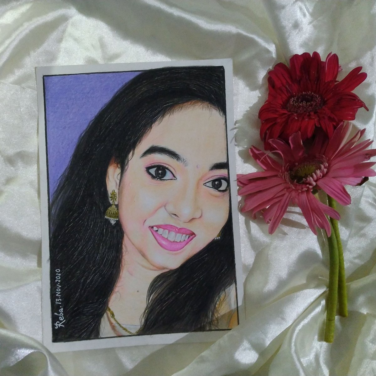 ArtistMissReba's tweet photo. Order work
Gift a Beautiful sketch to your loved ones on their special day
#ArtistOnTwitter #realisticart #Artist100 #artontwitter #ordernow #bestartist2020 #colorpencils #sketches #love #ColorRush #Realistic #realism #malkangiri #artistfrommalkangiri #artistsoninstagram https://t.co/5dR9HwDRpO