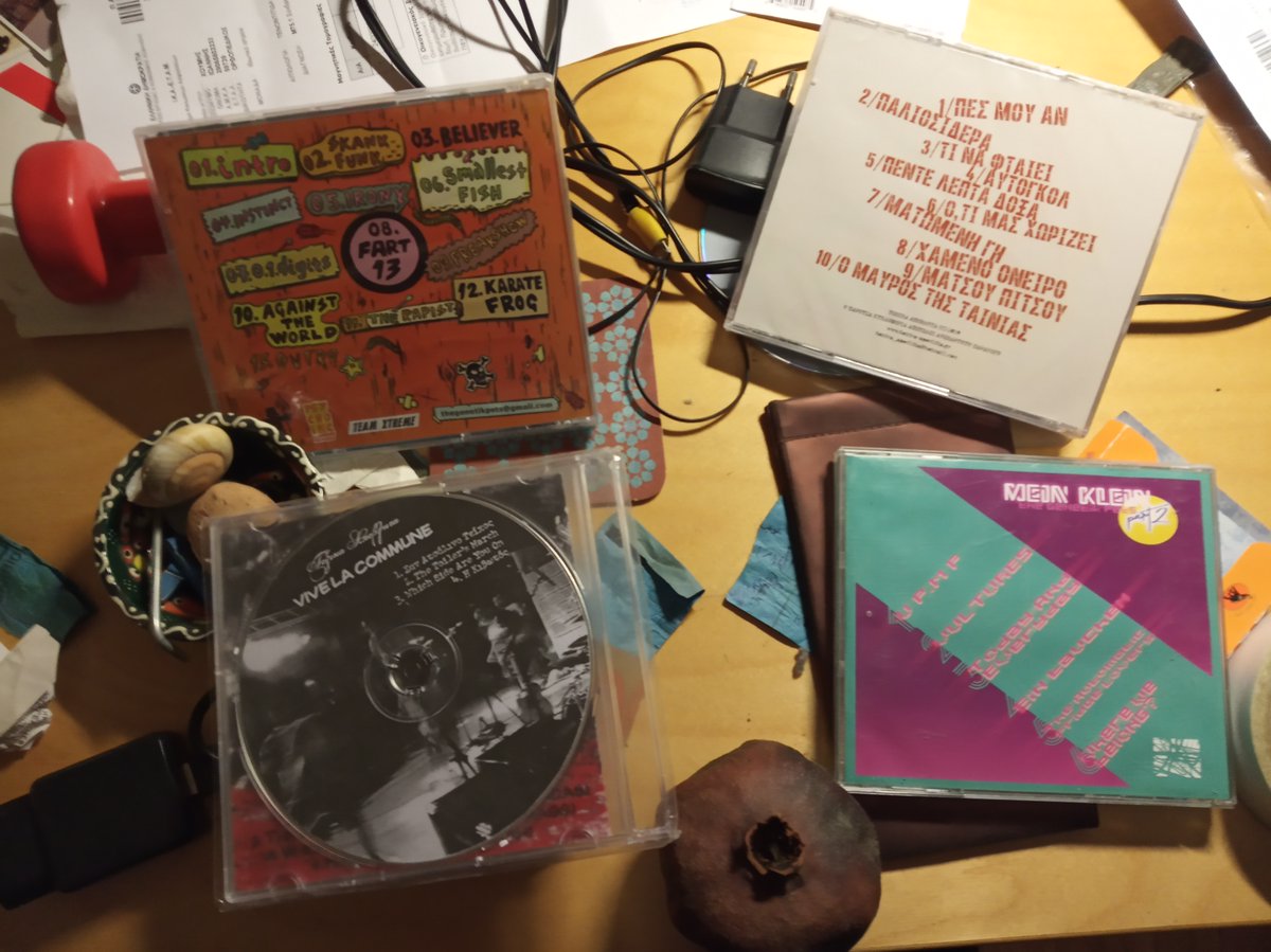 UuaCrew's tweet photo. #UndergroundUnion #Bundles vol. 3
☠️Τοξικά Απόβλητα: Αυτογκόλ (2019, LP), Vive La Commune! (2015, EP)
☠️Genetik Pets: Breakfast (2016, LP), Mein Klein (2017, EP)
Άμα σε τρώει η περιέργεια στείλε, τι περιμένεις;;;😼
#Punk #PunkRock #Ska #RocknRoll #Athens #DIY #SupportDIY https://t.co/4oPwhIiLU2