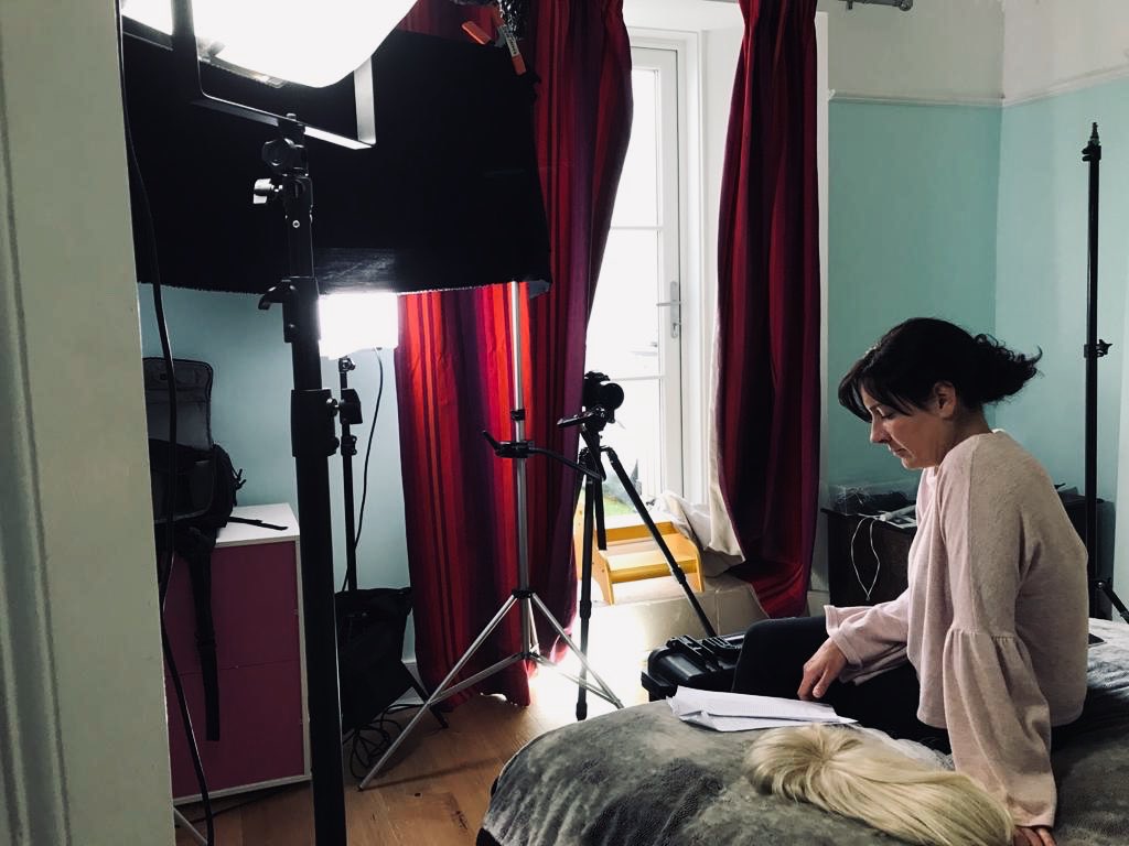 victoria_bolt's tweet photo. On set, was an emotional one. Great working on this continuation with Simon McComb- No Humans Involved. #nohumansinvolved #simonmccomb #coombie #anthonybarclay https://t.co/GAMA2j7bc2