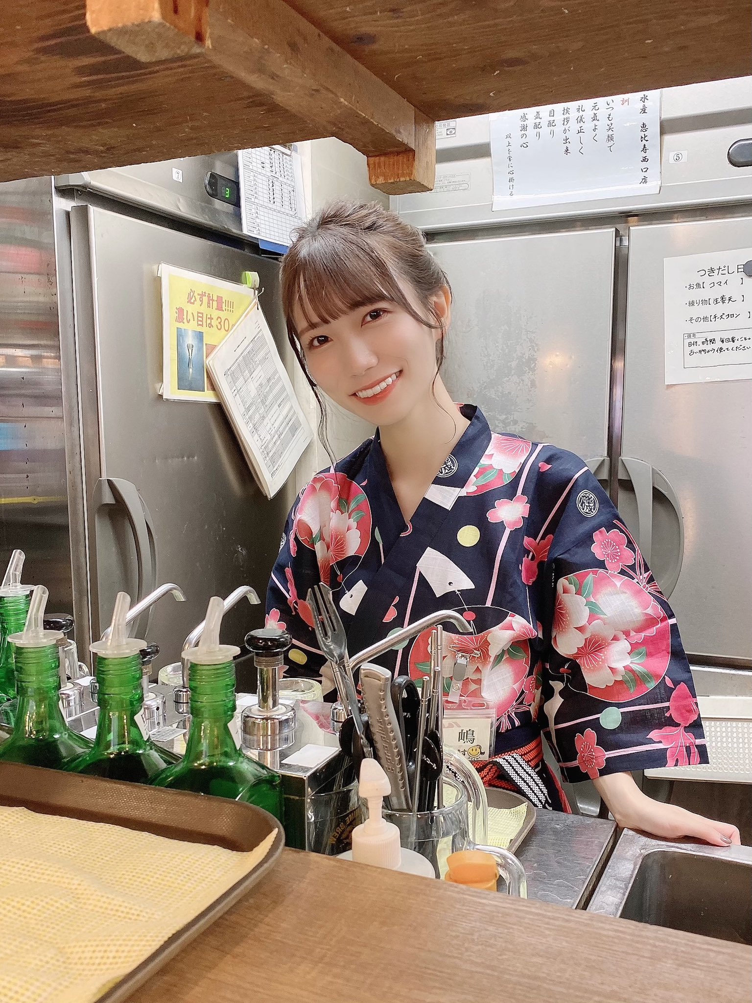 江嶋 綾恵梨 26時のマスカレイド ようこそ 磯丸水産へ ニジマス えじすいとーよ T Co Xjbqfkhjpu Twitter
