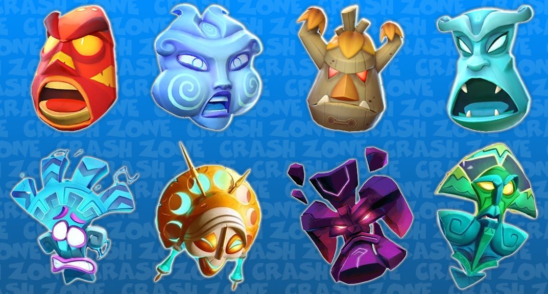 Crash Bandicoot Elementals