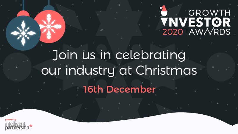 Join us on December 16 in celebrating our industry at Christmas at the 2020 Growth Investor Awards.

These awards honour all those involved in putting investment to work in high potential businesses. Grab your seat: growthinvestorawards.com/book-your-plac…

#GIAwards2020 #impactbeyondinvestment