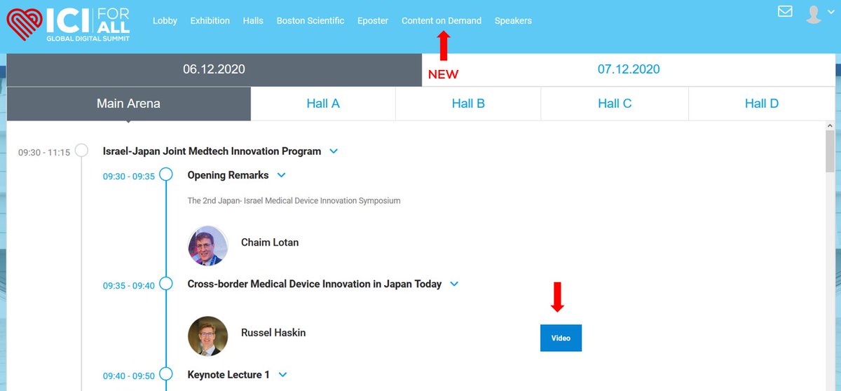 🔴Have you missed any lecture at ICI FOR ALL? Would you like to replay your favorite session?
Session recordings will be available for #ICI2020 participants on the ICI virtual platform for 90 days 💻
👉🏾Replay now: lnkd.in/ej74zWb

#cardiovascular #medicaldevice #ICIforAll