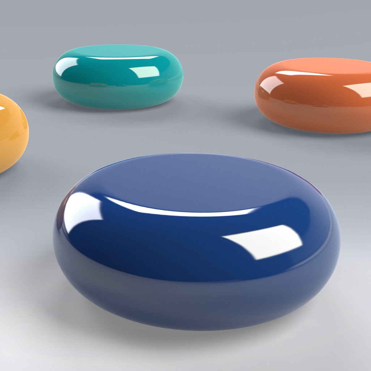 Bringing French style to interiors and exteriors is the Pompidou. Fresh and fun this 1200mm ellipse-shaped seat is ultra-contemporary and ideal for creating a lounge feel and a 'pop' of colour to large spaces. suigeneris.co.uk/grp_seating/sg…