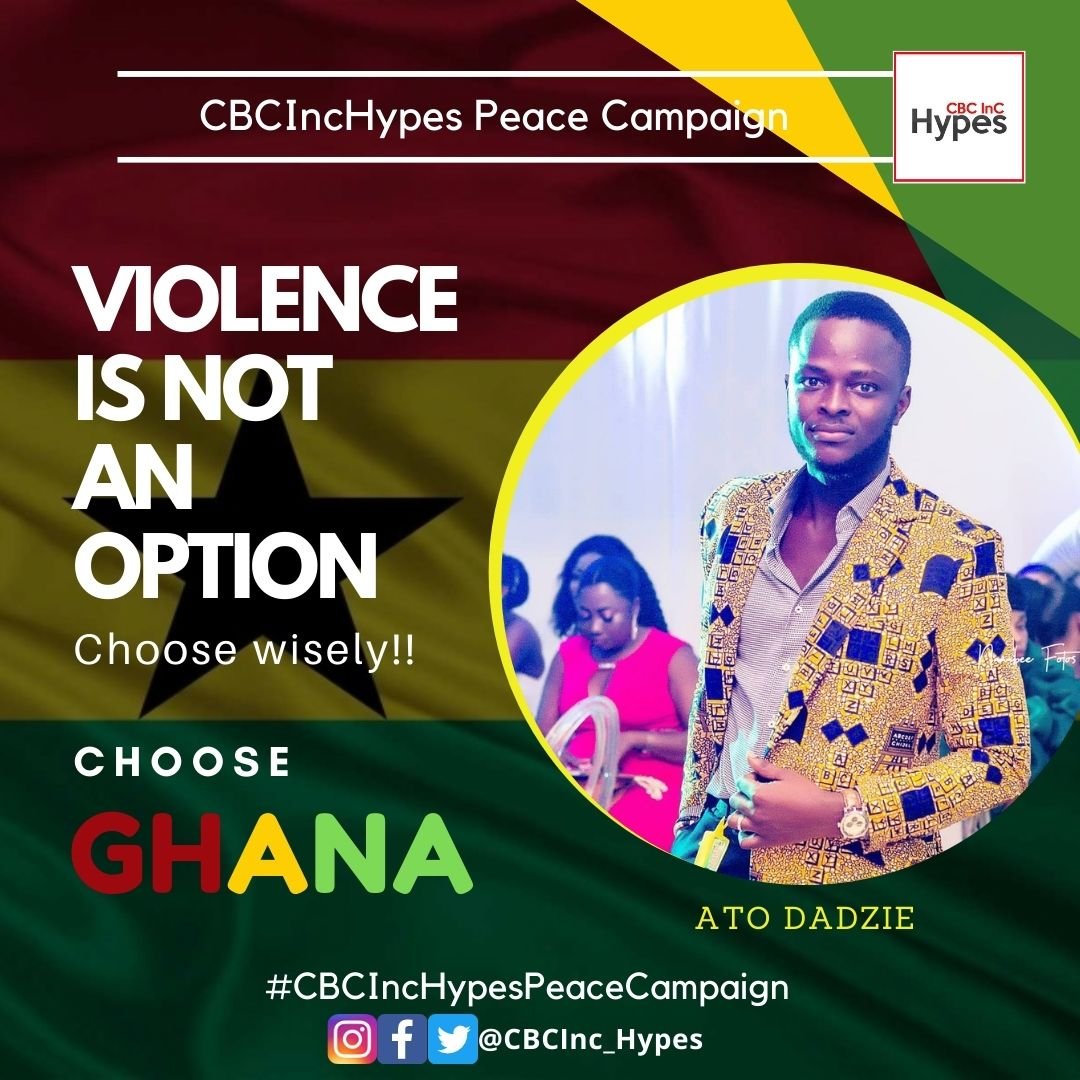 CBCInc_hypes's tweet image. @ntimination @ngo_gh @beccaswace @atodadzie are for PEACE 

#CBCIncHypesPeaceCampaign

#CBCIncHypes
#election2020 
#Peace 
#CBAG
.
.
.
.
#ElectionHub #Decision2020 #NanaAddo #Mahama