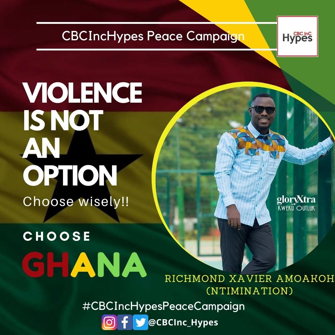 CBCInc_hypes's tweet image. @ntimination @ngo_gh @beccaswace @atodadzie are for PEACE 

#CBCIncHypesPeaceCampaign

#CBCIncHypes
#election2020 
#Peace 
#CBAG
.
.
.
.
#ElectionHub #Decision2020 #NanaAddo #Mahama