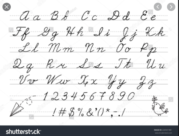 Kaori Myatt France Piro フランス人の書く7と1が似てて 7に斜線入れてくれないとどっちか分からないんですよね ちなみにecriture Cursiveといわれるこのカーリーなライティングスタイルはフランスの小学校で徹底してたたき込まれます 日本で
