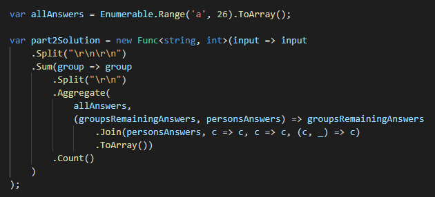 ibebbs's tweet photo. @madSimonJ Hey Simon, I've been enjoying your posts about #FunctionalCSharp. After seeing your answer above I thought there ought to be a simpler solution. Came up with this: https://t.co/15a1VvRHgt
