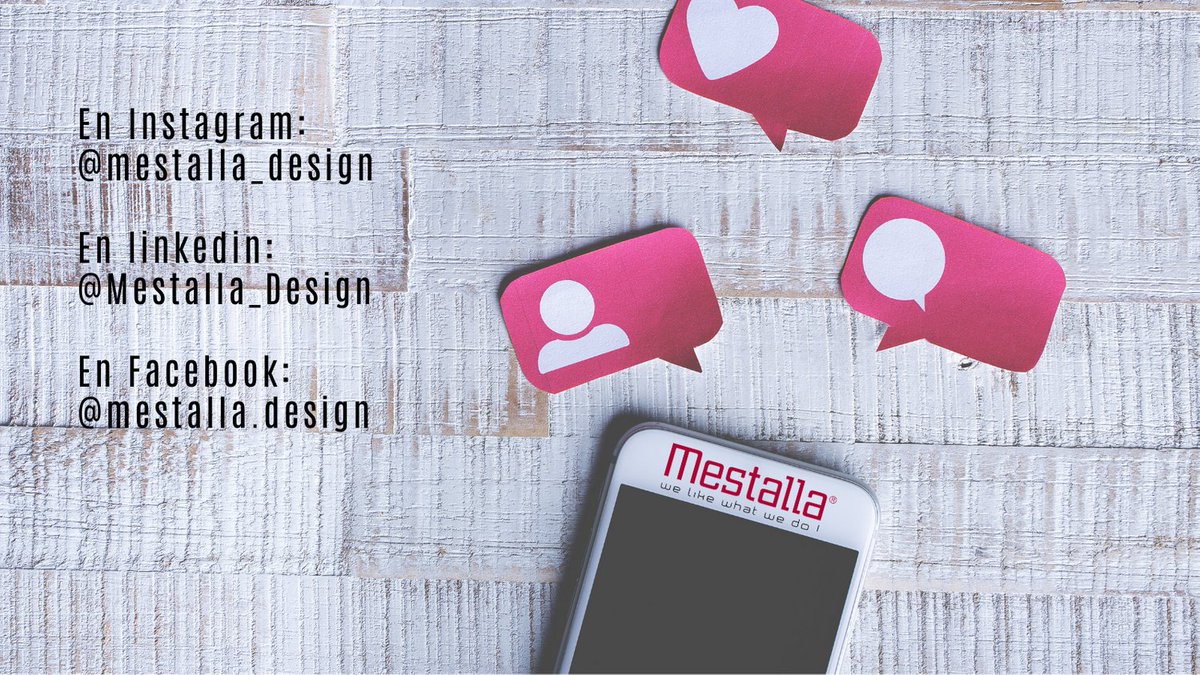Recuerda que podéis seguirnos en cualquiera de nuestras redes sociales!!

#welikewhatwedo
#instagram #facebook #linkedin #redessociales #like #seguidores #fabricacion #stands #diseño #madrid #internacional