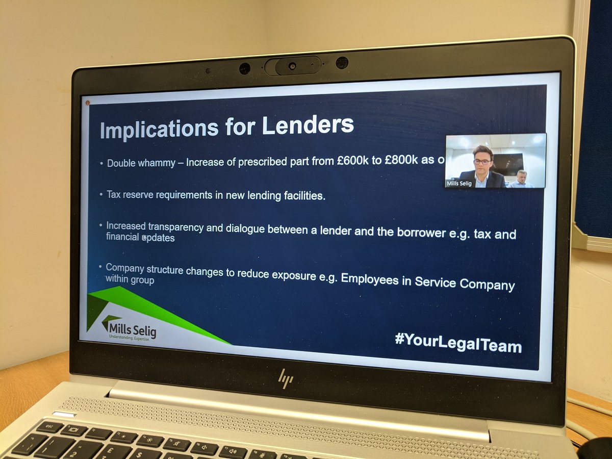mills_selig's tweet photo. This morning's webinar on Restoration of #CrownPreference is underway! 

John Kearns, Senior Partner and Richard Craig, Partner @mills_selig highlighting the implications for Lenders, Borrowers and Insolvency

#YourLegalTeam #Understanding #Expertise https://t.co/h6KiZqRHaB