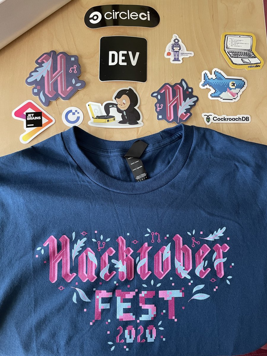 asurcodes's tweet image. What a better way to start the day than by getting some swag! Thank you @digitalocean and @ThePracticalDev for this initiative and for the t-shirt! Keep it up! 🤩

#hacktoberfest