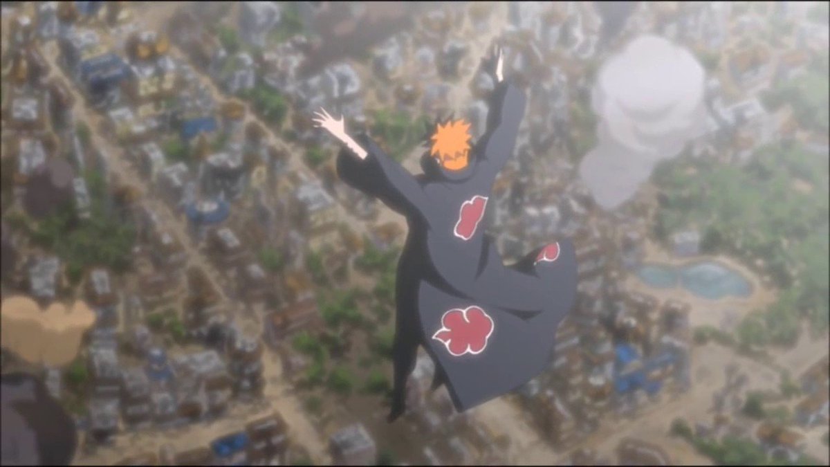 Mais nous avons survécu, et heureux car on a pu regarder des séries comme Naruto Shippuden au même rythme que les japonais et on a vécu des arcs très intense comme l'arc pain. La destruction de Konoha était un choc émotionnel qui m'a marqué.