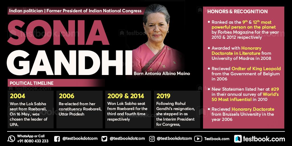 Wishing Sonia Gandhi a very happy birthday   