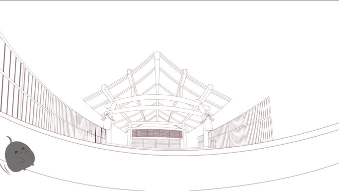 #らまそい 
パースガバガバ謎構造 