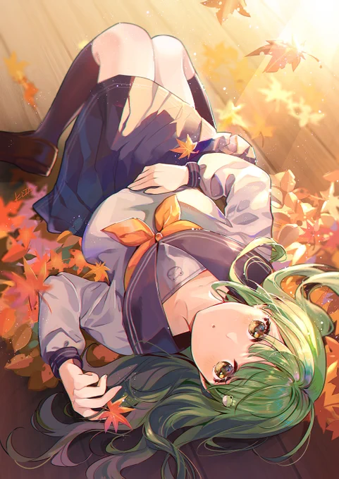 #これが私の代表作 
季節の移り変わりを感じる～ 