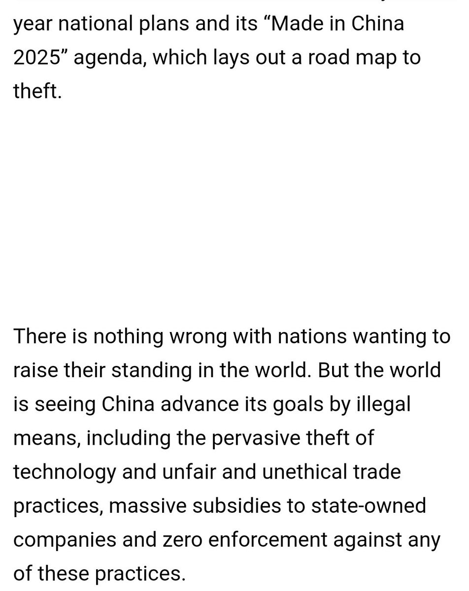 15. The warning about the threats from China came a little too late. This was from earlier this year in Automotive News.