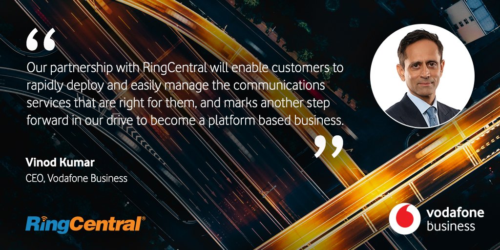 Vodafone Business, RingCentral Partner to Offer New Cloud-based  Communications Services