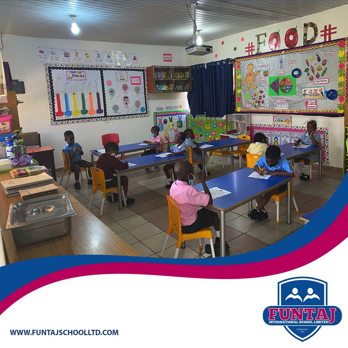 FuntajSchoolAbj's tweet photo. Exams are still in progress. We are set to finish on the 11th of December, 2020.

#WonderfulWednesday #Abujaschools #Primaryschool #Secondaryschool #Privateschool #Education #Privateducation #F.I.S #Funtaj  #Gudu #Asokoro #hopeforthefuture #tomorrowsleaders #greaterheights https://t.co/2nhjS1w5SF