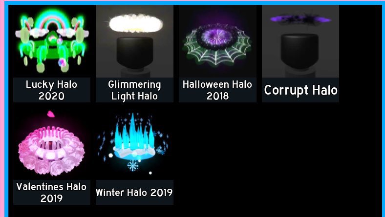 Halloween Halo 2020, Trade Royale High (RH) Items