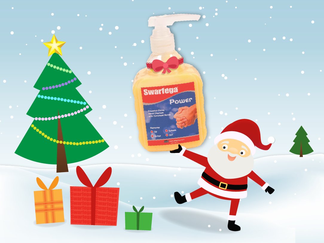 SwarfegaUK's tweet image. **12 DAYS TO GO**

Season's Greetings, it's Swarfega's #12DaysofChristmas once again.

Like, RT &amp;amp; follow to enter our #prize draw for a £120 Amazon voucher.

Pic of your tub of Swarfega gets you an extra entry - winner announced on 4th Jan!! #win #competition #comp