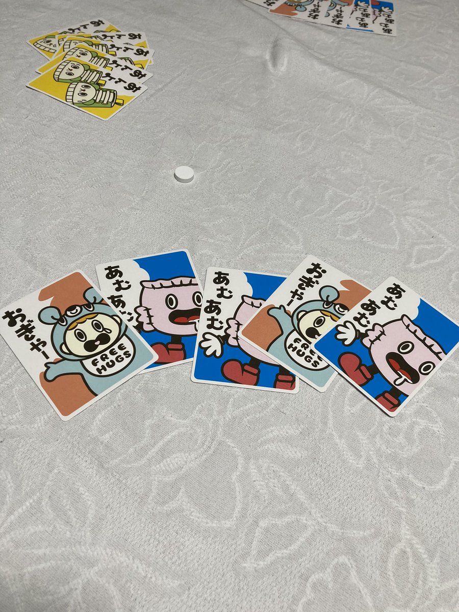 kntmb_bg's tweet image. 本日は友人達とボドゲプレイ！

cat in the box(途中まで)
とりぷるえっち×2
バブバブパニック
iwari ×2
オリフラム

途中色々あったけど集まれて良かった！
またよろしくね☺️