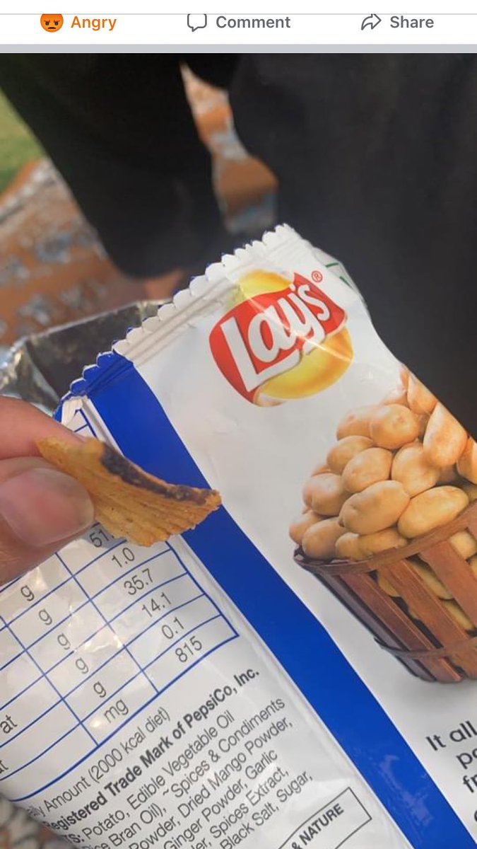 <a href="/PepsiIndia/">Pepsi India</a> @Lays_India this is the quality that you serve these days