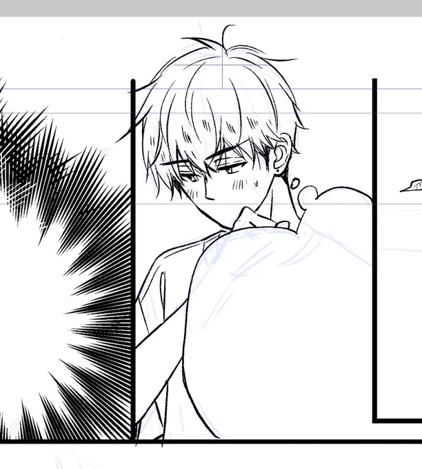 最後の一枚をようやく描き進めています…🖋
