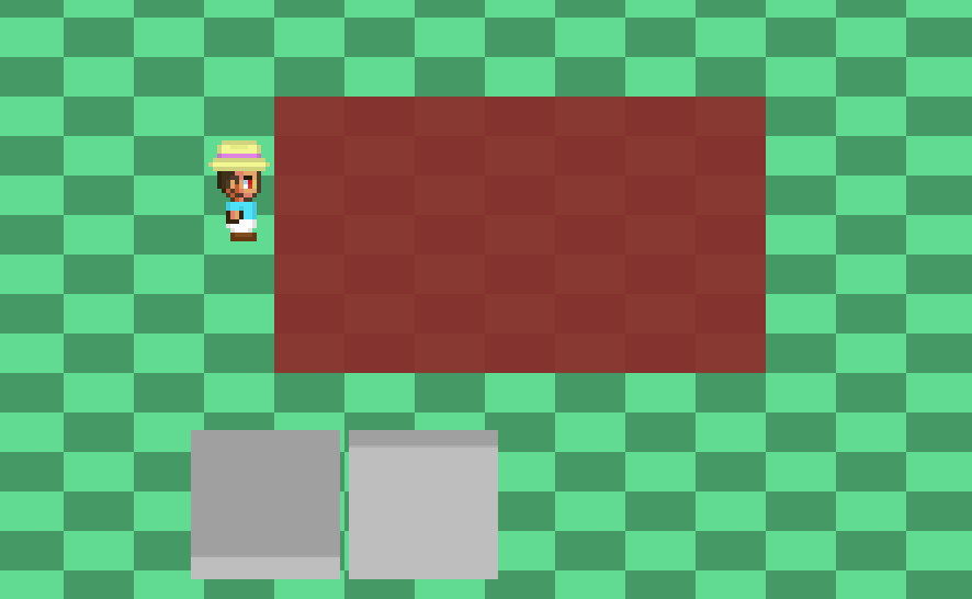 Did someone say "Topdown 2D MOBA"? No? Well, here it is!

In this gamemode you can choose "Essences" that function as "classes" or "heroes", and battle against other players for the win!

The image below is a proof of concept, the upcoming #NEXTLAND demo will showcase the idea.